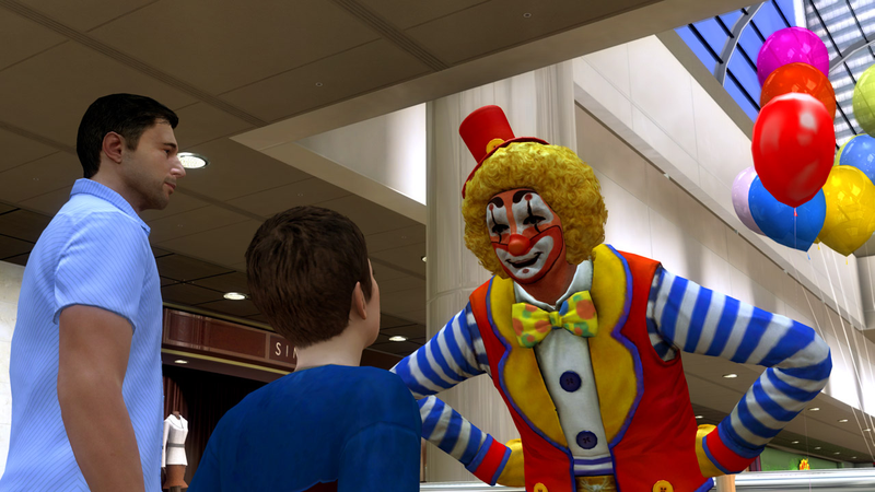 Illustration for article titled Heavy Rain Screenshots: Clown